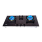 Vatti 3 Burner Glass Gas Hob - C730G - Built-in Hob - Heavy Duty